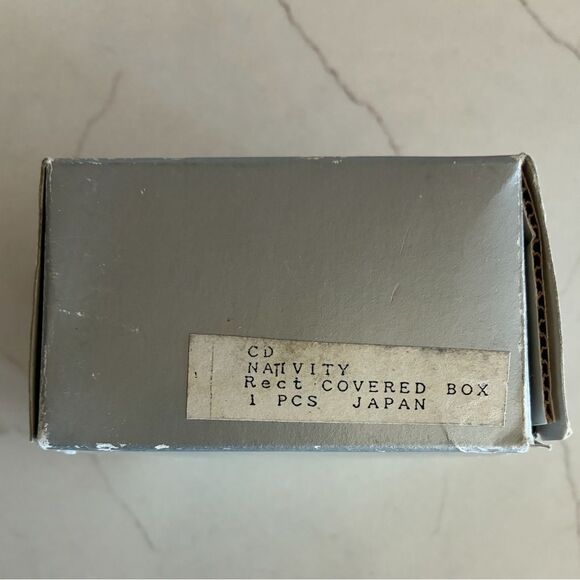 NWT CHRISTIAN DIOR Nativity Scene Trinket Box Holy Family Holiday Christmas - Picture 11 of 13